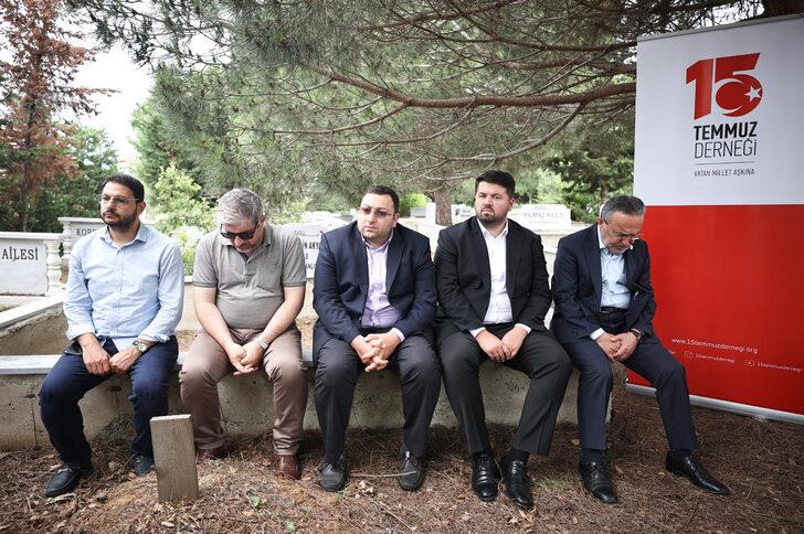 15 Temmuz şehidi Sağman Riva Mezarlığı'nda kabri başında anıldı G4