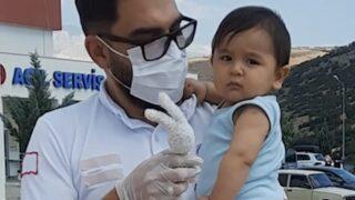 Kara akrep kabusu! 8 aylık Muhammed bebek için zamanla yarışıldı