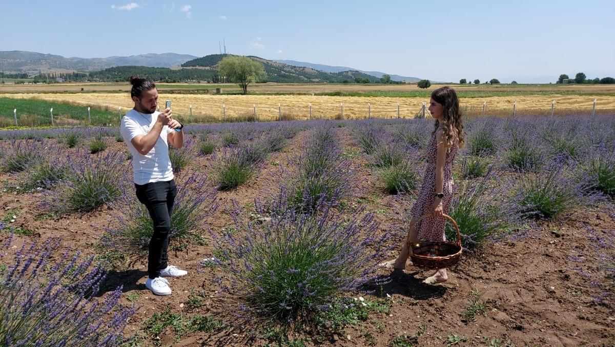 Amasya'da lavanta hasat şenliği d&uuml;zenlendi