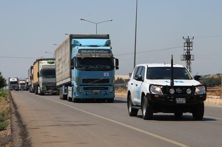 BM'den İdlib'e 44 tır insani yardım G1