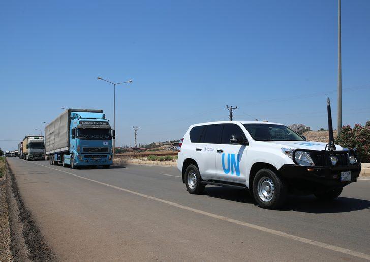 BM'den İdlib'e 44 tır insani yardım G3