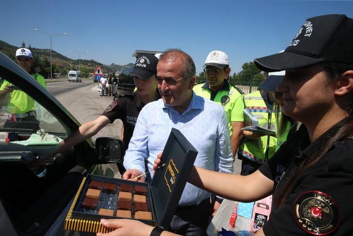Tokat'ta bayram öncesi dron ile trafik denetimi yapıldı G2