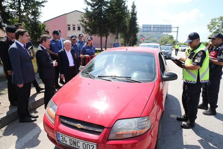 İçişleri Bakan Yardımcısı Erdil, Giresun'da trafik denetimine katıldı: G2