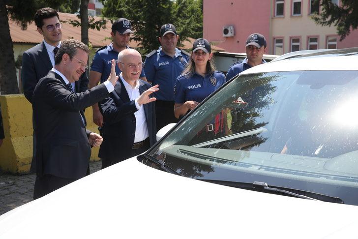 İçişleri Bakan Yardımcısı Erdil, Giresun'da trafik denetimine katıldı: G4