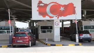 Kapıkule Sınır Kapısı'nda bayram yoğunluğu yaşanıyor