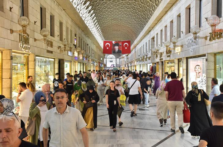 Bursa'da çarşı ve pazarlarda arife hareketliliği G2