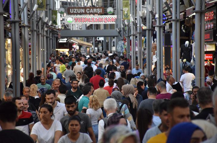 Bursa'da çarşı ve pazarlarda arife hareketliliği G5