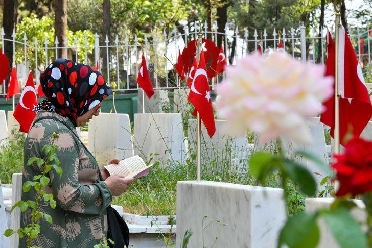 Gaziantep'te arife gününde şehit kabirleri ziyaret edildi G2