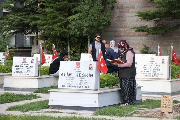 Niğde'de Kurban Bayramı arifesinde şehitlik ziyaret edildi G2