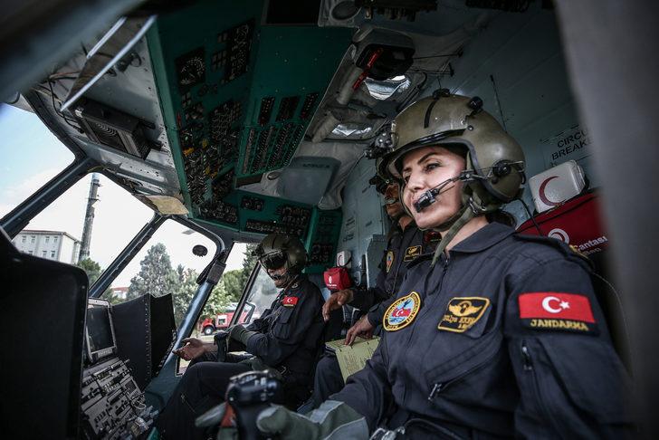 Bursa'da jandarma helikopter destekli trafik denetimi yaptı G4