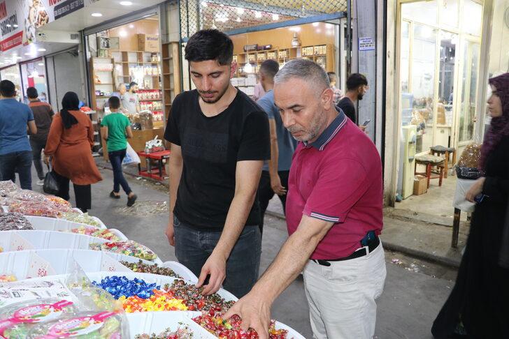 Batman'da çarşıda bayram hareketliliği G5