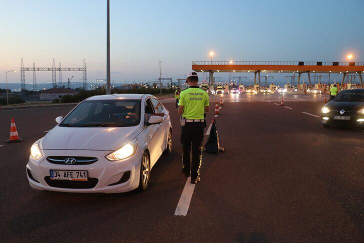Kuzey Marmara ve İstanbul-İzmir otoyollarında Kurban Bayramı yoğunluğu G1