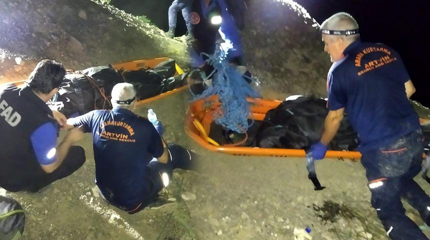 Karı kocanın feci sonu! ATV ile 200 metreden uçuruma yuvarlandılar