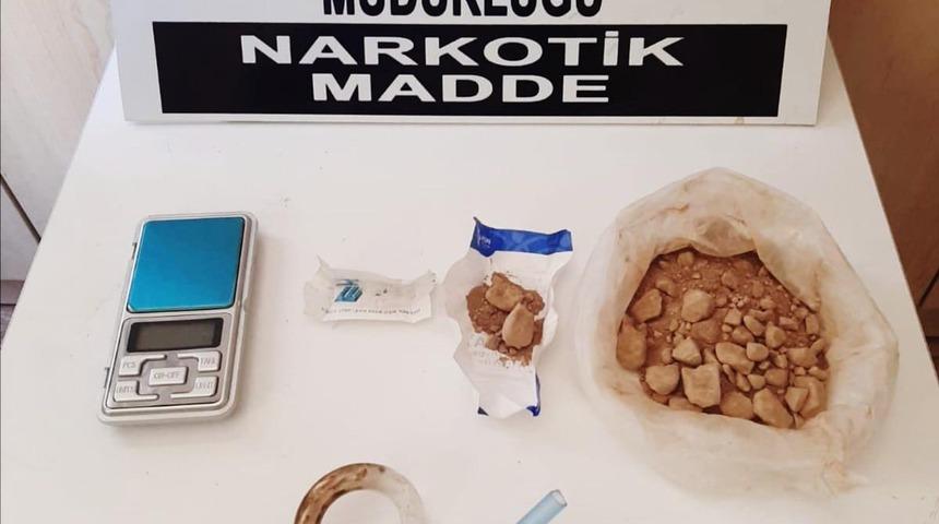 Aydın'da uyuşturucu madde ticareti yaptığı iddiasıyla bir şüpheli tutuklandı
