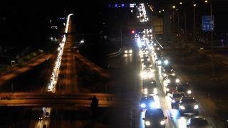 43 ilin geçiş güzergahı Kırıkkale'de trafik yoğunluğu! Kilometrelerce araç kuyruğu oluştu