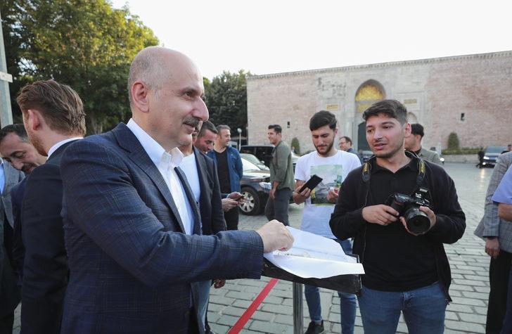 TBMM Başkanı Mustafa Şentop, bayram namazını Ayasofya-i Kebir Camii'nde kıldı G2