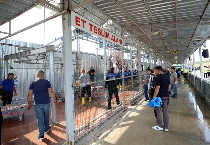 Ankara'da pazar yerleri ile kesimhanelerde kurban yoğunluğu G1