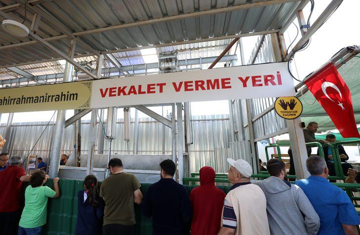 Ankara'da pazar yerleri ile kesimhanelerde kurban yoğunluğu G2