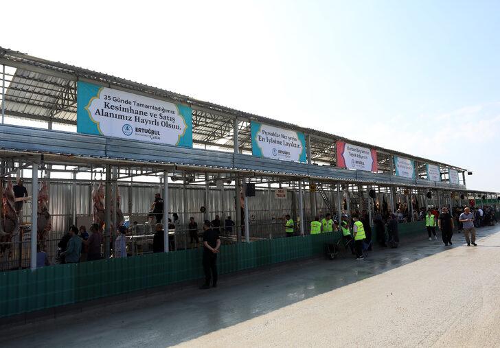 Ankara'da pazar yerleri ile kesimhanelerde kurban yoğunluğu G3