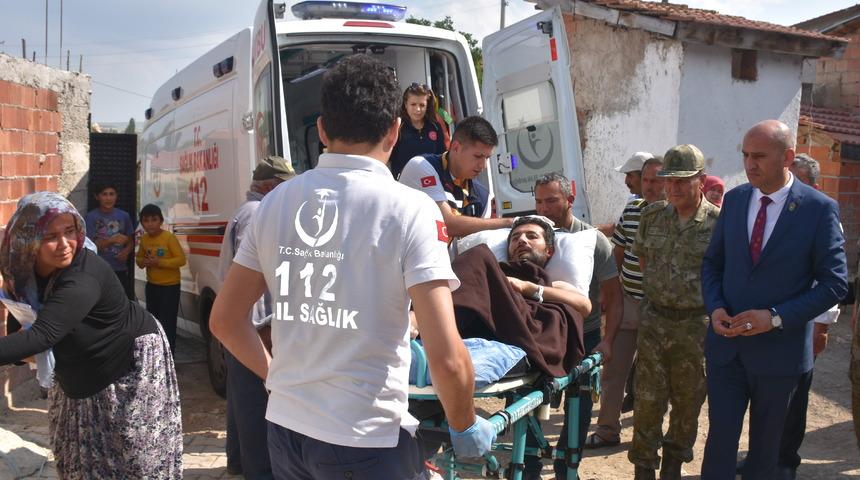 Pençe-Kilit operasyonunda yaralanan Uzman Çavuş Şahin, baba ocağı Afyonkarahisar'a getirildi