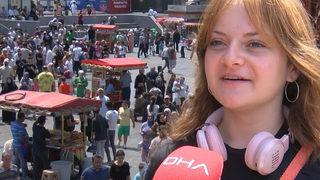 Eminönü'nde bayram yoğunluğu!