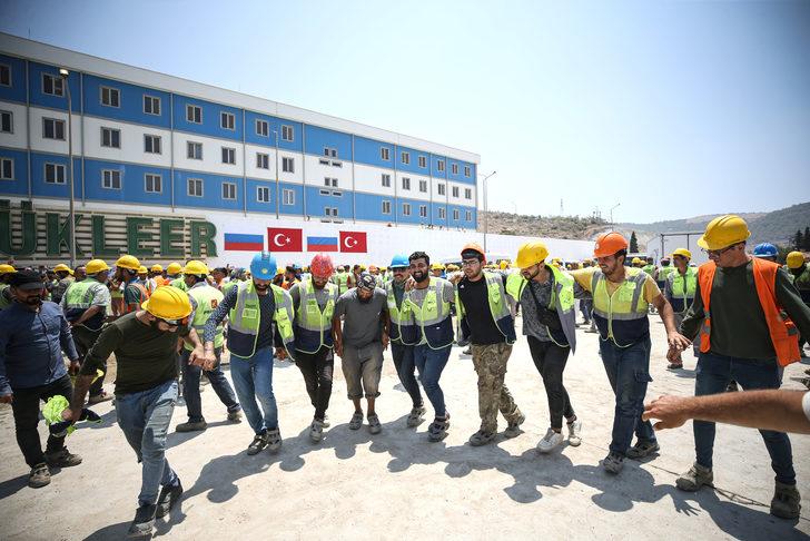 Akkuyu NGS'de bayramlaşma etkinliği düzenlendi G3