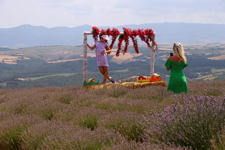 Tekirdağ'ın lavanta tarlaları bayramda misafirlerini ağırlıyor G3