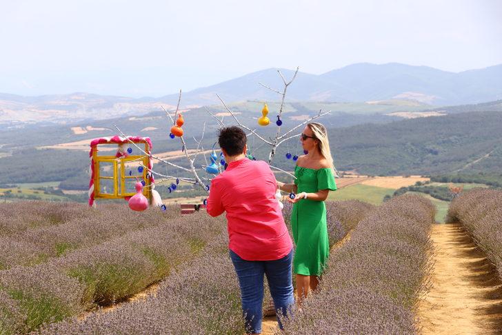 Tekirdağ'ın lavanta tarlaları bayramda misafirlerini ağırlıyor G5