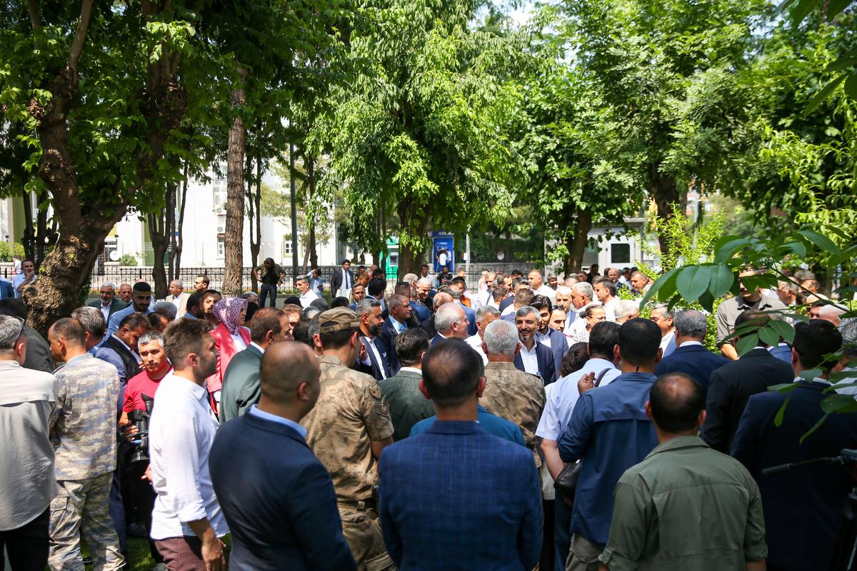 Diyarbakır'da bayramlaşma programı d&uuml;zenlendi