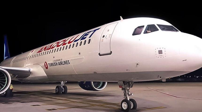 AnadoluJet’in ilk Airbus A321neo tipi uçağı filoya katıldı