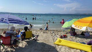 Turizm merkezi Çeşme'de bayram yoğunluğu yaşanıyor