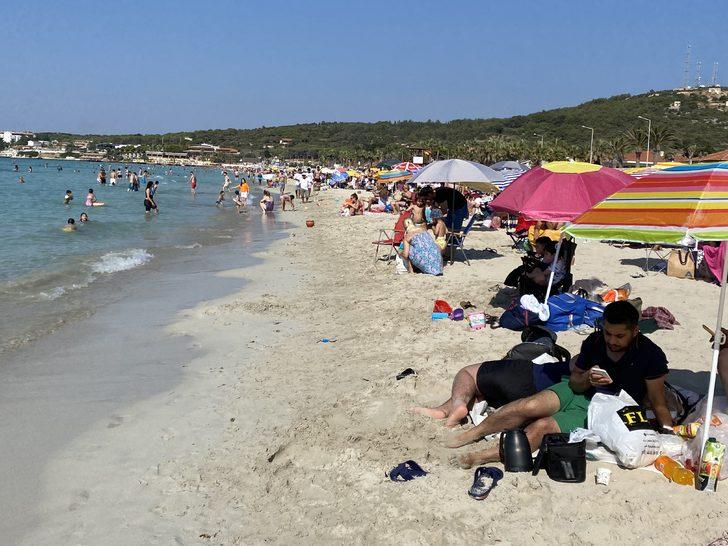 Turizm merkezi Çeşme'de bayram yoğunluğu yaşanıyor G3