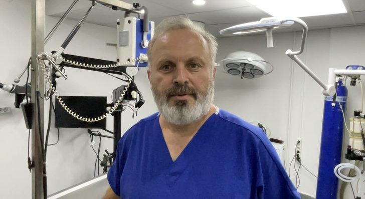 Zonguldak'ta su kanalına düşen köpek yavruları tedaviye alındı G3