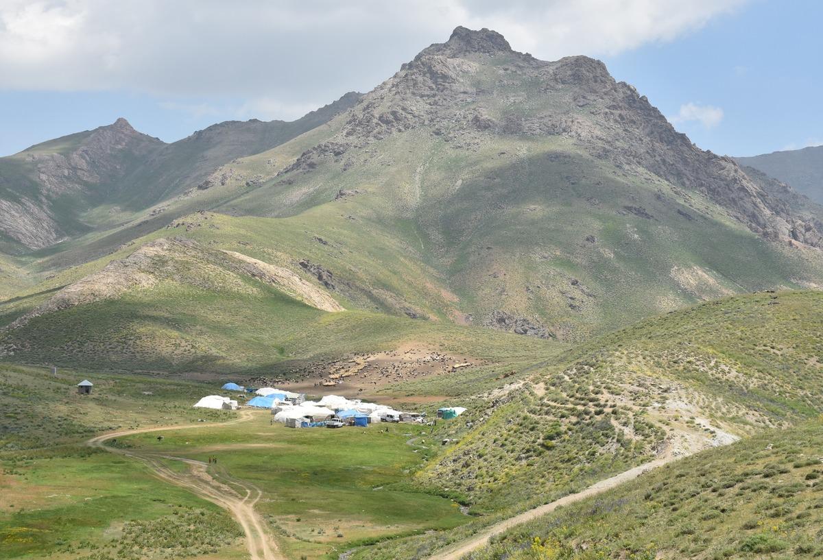 Hakkari'de hayvancılıkla uğraşan aileler 2 bin 800 rakımlı yaylada bayramlaştı