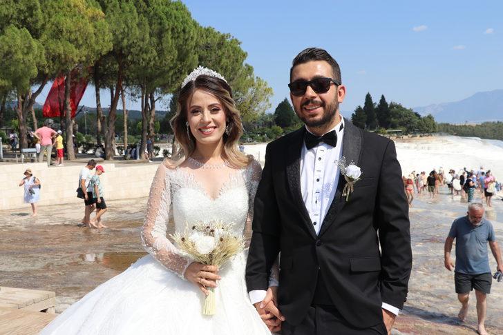 Pamukkale bayramda yoğun ziyaretçi ağırlıyor G3