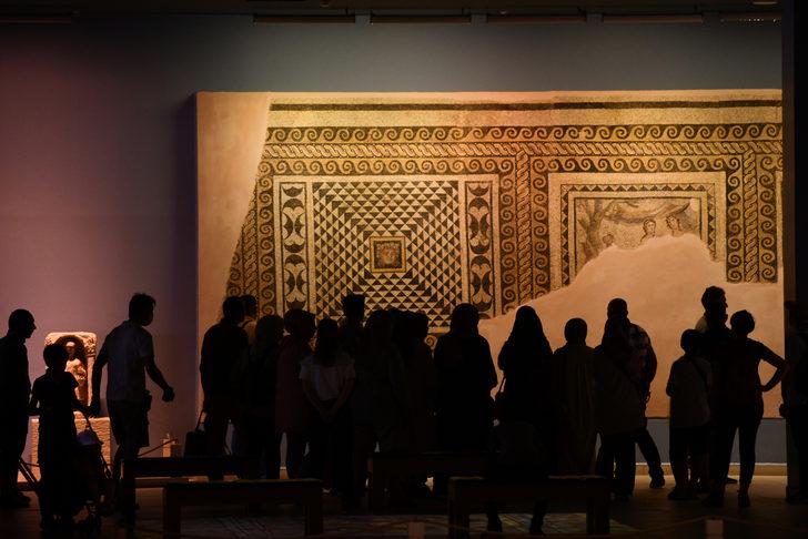 Zeugma Mozaik Müzesi'nde bayram yoğunluğu G5