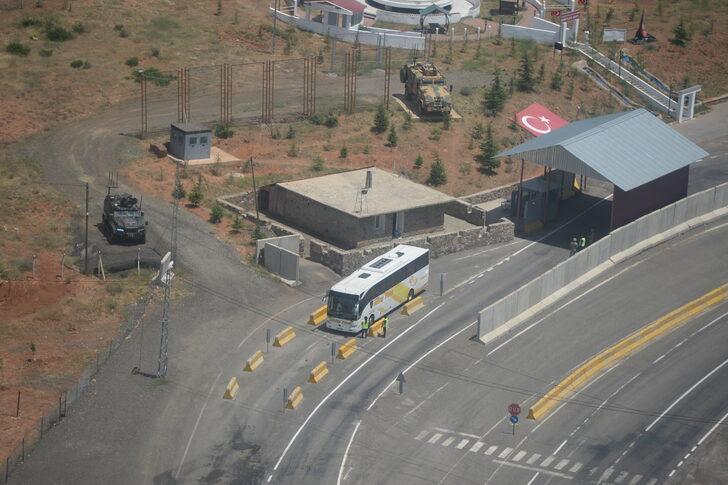 Bingöl'de jandarma ve polisten helikopterli trafik denetimi G3