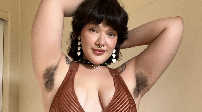 Sadece bir günde karar verdi! Vücut kıllarını sergileyerek servet kazanıyor: Bu beni güvende hissettiriyor