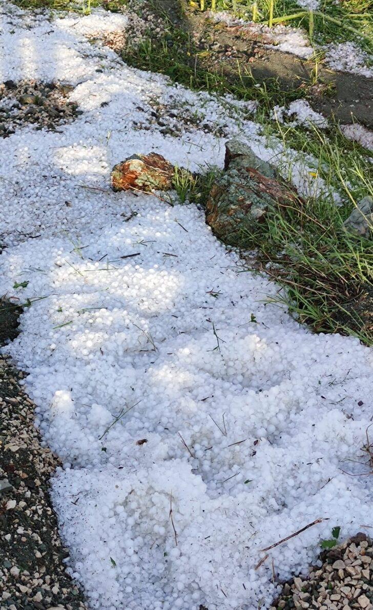 Bilecik'teki sağanak ve dolu tarım arazilerine zarar verdi G2