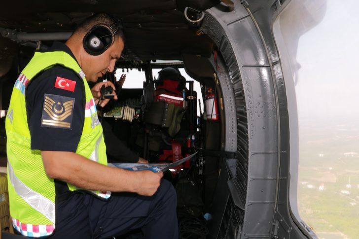 Mersin'de helikopter destekli trafik denetiminde 11 sürücüye ceza kesildi G1