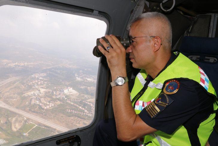 Mersin'de helikopter destekli trafik denetiminde 11 sürücüye ceza kesildi G2