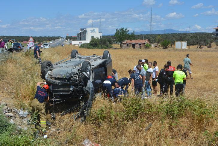 Balıkesir'deki trafik kazasında 5 kişi yaralandı G1