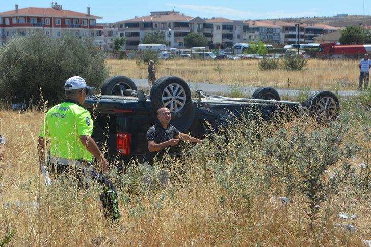 Balıkesir'deki trafik kazasında 5 kişi yaralandı G3