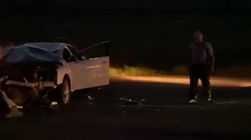 Başıboş hayvan zincirleme kazaya neden oldu!