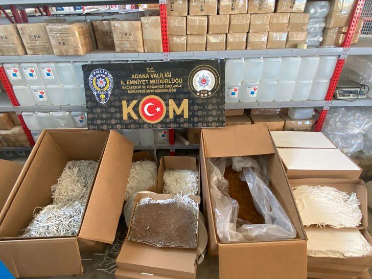 Adana'da 21 milyon makaron ele geçirildi G3