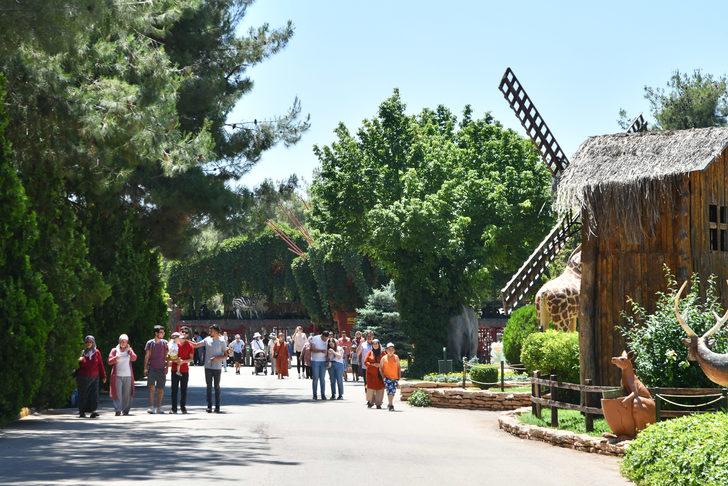 Gaziantep Hayvanat Bahçesi'nde bayram yoğunluğu G2