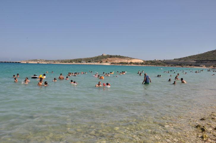 Mersin plajlarında bayram tatili yoğunluğu G5