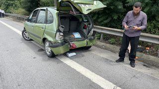 Anadolu Otoyolu'nda otomobillerin karıştığı kazada 3'ü çocuk 5 kişi yaralandı