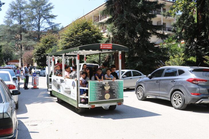 Yalova'daki termal tesislerde bayram tatili yoğunluğu G1