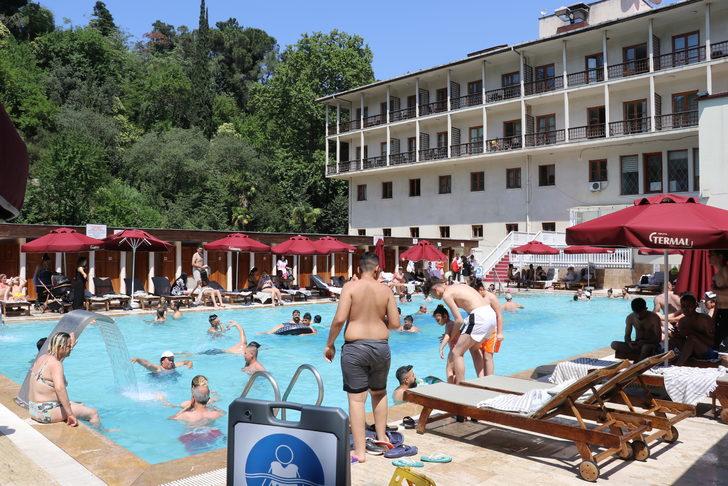 Yalova'daki termal tesislerde bayram tatili yoğunluğu G2